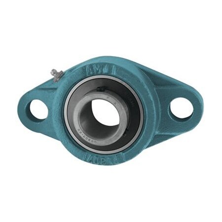 Ami Bearings SINGLE ROW BALL BEARING, 33/4in HEAVY SET SCREW 2BOLT FLANGE UCFL319-60